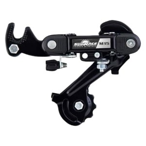 Bagskifter m/drop, Sun race M2T, 6/7-speed (lang)