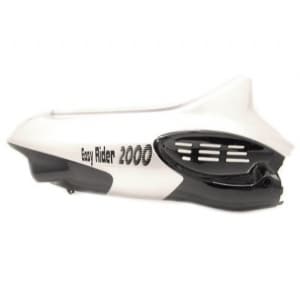 Sideskjold H. (sølv/sort)