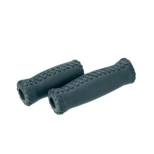 Håndtagssæt BikeAttitude 127/90mm (sort læder)