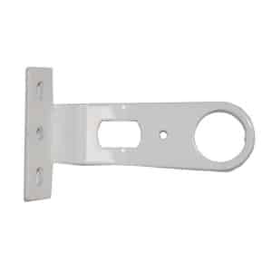 Beslag t/kurv (for), hvid