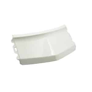 Skjold u/baglygte (hvid)