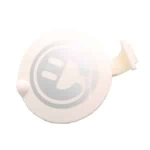 Klap o/ladestik (hvid)