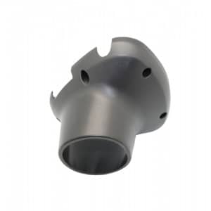 Skjold u/styr (sort plast)