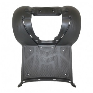 Fodplade/forskærm (sort plast)