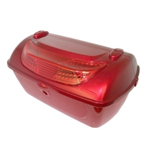 Bagageboks (metal rød)