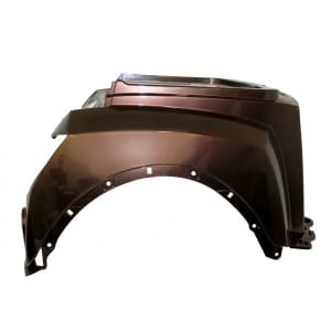 Sædeskjold/bagskærm (metal brun)