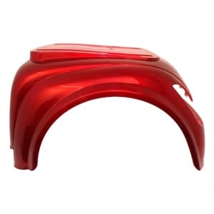 Sædeskjold/bagskærm (rød)