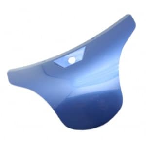 Skjold u/forrude (metal blå)