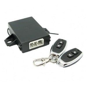 Centrallås styring m/2 fjernbetjeninger