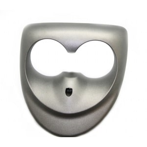 Skjold ved forlygte, mat grå (original)