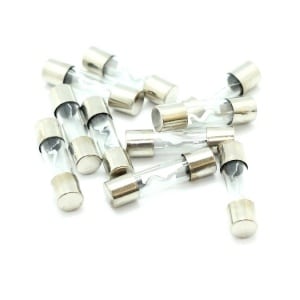 Sikring 10A 25mm (10 stk.)