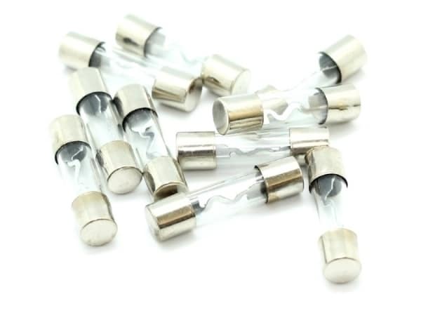 Sikring 10A 25mm (10 stk.)