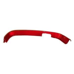 Dørskinne, højre (ne. for) (metal rød)