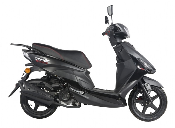 MotoCR Comet 4T E5 EFI (mat sort) Inkl. klargøring/nr.plade - Image 2