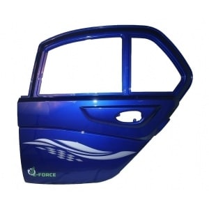 Dørside, venstre (metal blå)