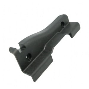 Skjold o/dørhængsel, øv. (venstre)