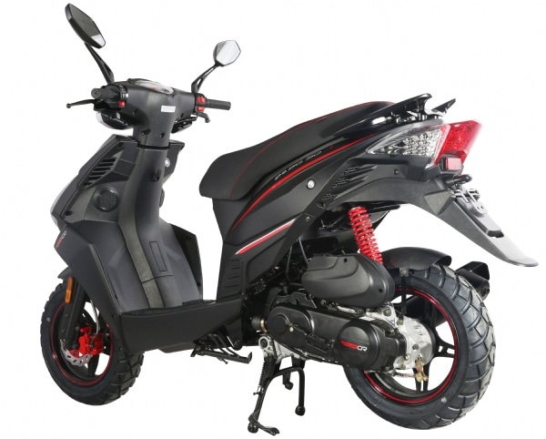 MotoCR Dr. Big 4T E5 EFI (mat sort) Inkl. klargøring/nr.plade - Image 4