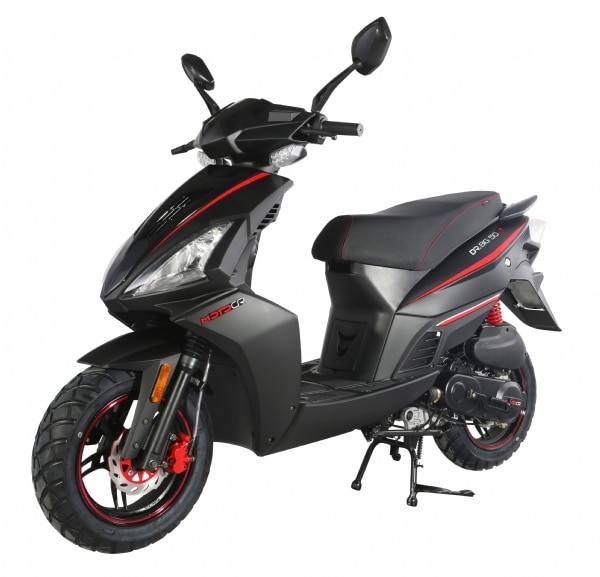 MotoCR Dr. Big 4T E5 EFI (mat sort) Inkl. klargøring/nr.plade