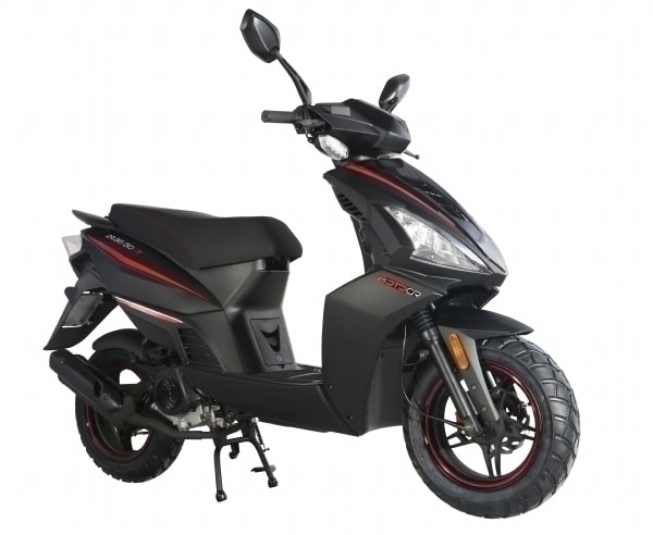 MotoCR Dr. Big 4T E5 EFI (mat sort) Inkl. klargøring/nr.plade - Image 2