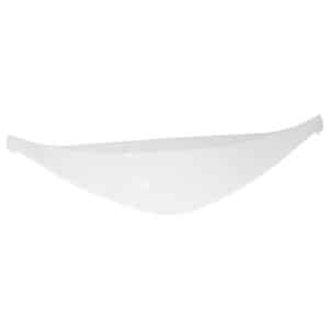 Skjold u/forrude (hvid)