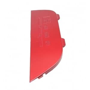 Pynteskjold m/logo (højre) (metal rød)