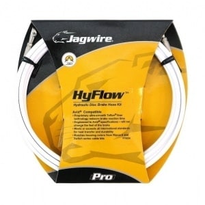 Bremsekabelsæt, JagWire HyFlow hydr. kit t/Avid (hvid)