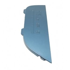 Pynteskjold m/logo (venstre) (metal blå)