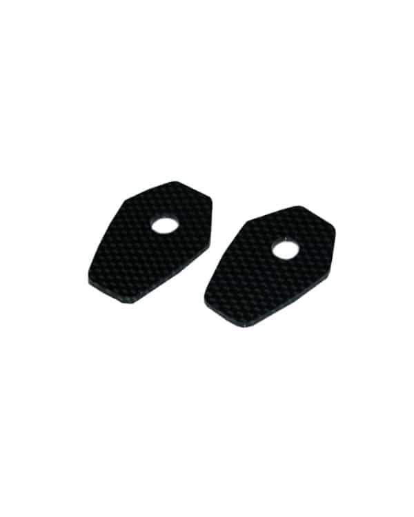 Beslag t/diodeblink 6-kantet (carbon)