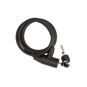 Spirallås, BikeAttitude 8 x 1500mm (sort)