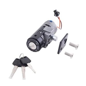 Lås t/batteri (carrier 2+6) m/3 nøgler