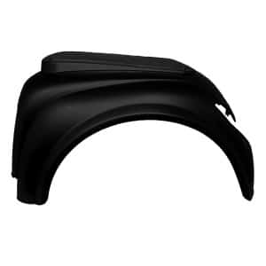 Sædeskjold/bagskærm (sort)