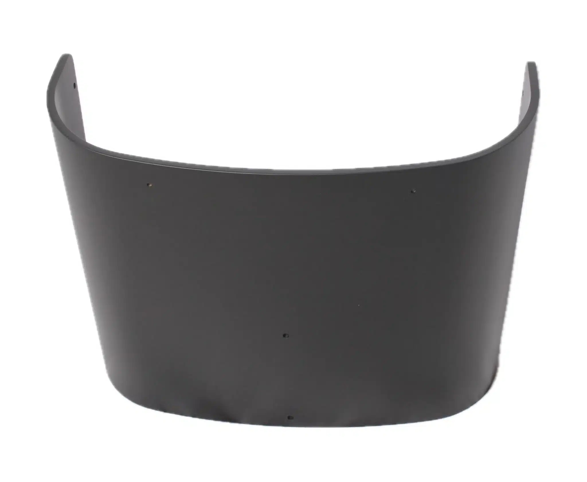 Sort frontplade til el-ladcykel