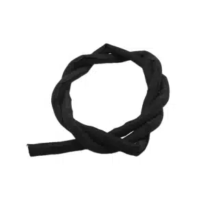 Kabelføring i sort til el-ladcykel