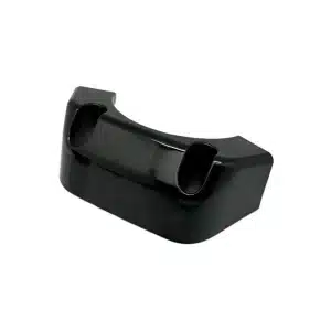 Skjold v/styr (bag) (sort)