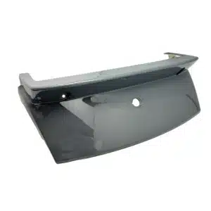 Bagstykke v/sædelås (blank grå)