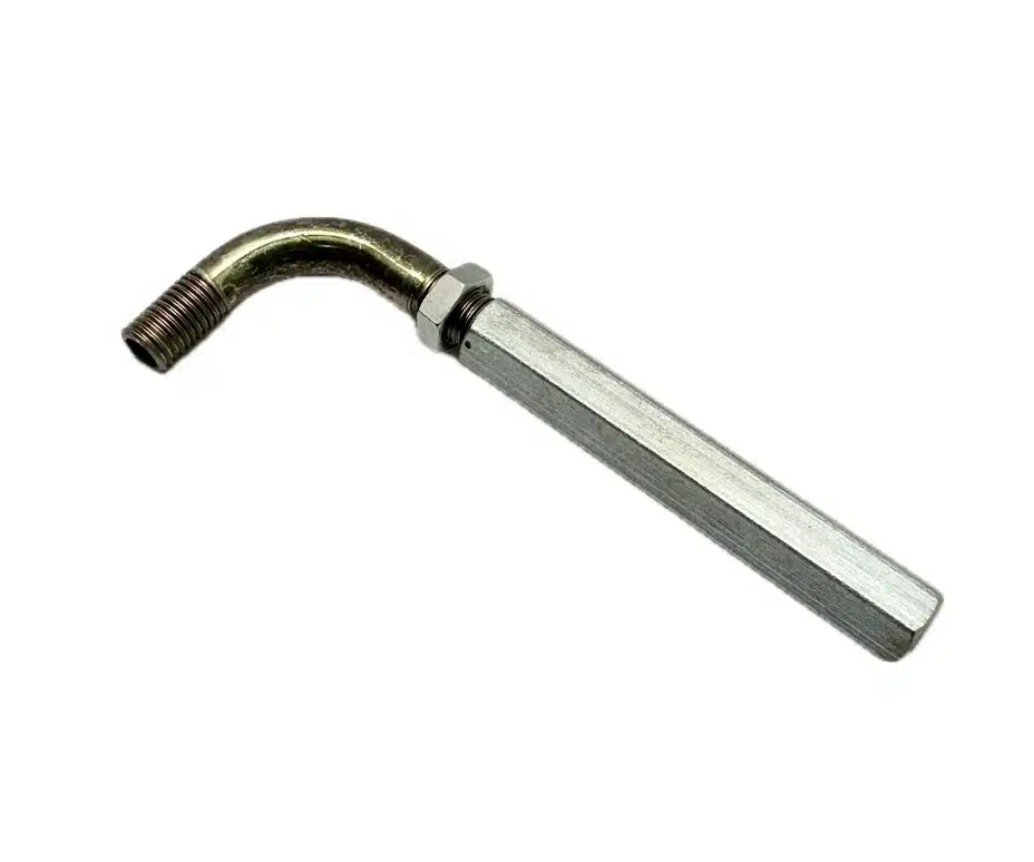 Svanehals med justering til gaskabel DellOrto 12/17,5mm (kabel)