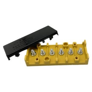 Samleboks t/ledninger (6 ben)