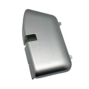 Skjold over låsekasse, venstre (sølv)