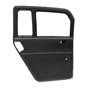 Dørside, indv., venstre (sort plast)