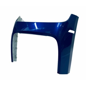 Frontskjold (metal blå)