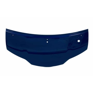 Skjold u/forrude (metal blå)