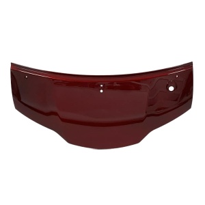 Skjold u/forrude (metal rød)