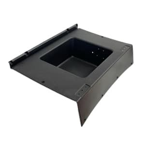 Sædebrønd u/bagsæde (sort plast)