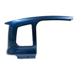 Skjold v/siderude, bag (højre) (metal blå)