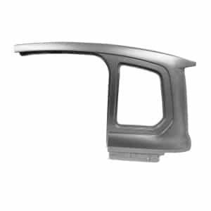 Skjold v/siderude, bag (venstre) (sølv)